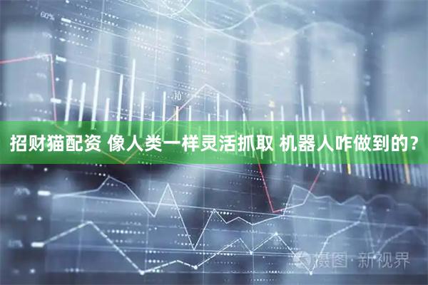 招财猫配资 像人类一样灵活抓取 机器人咋做到的？